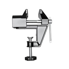 Compact Aluminum Cast Steel Bench Vise for DIY Jewelry and Woodworking