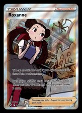 Roxanne GG66/GG70 Ultra Rare Crown Zenith Galarian Gallery Pokemon Holo NM/M on eBay