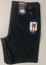 Gerry Mens Trail Shorts SLATE Quick Dry UV Protection SIZE 36 Pockets Button/Zip