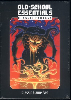 Old-School Essentials Box (Classic Fantasy), 5 books, Exalted Funeral