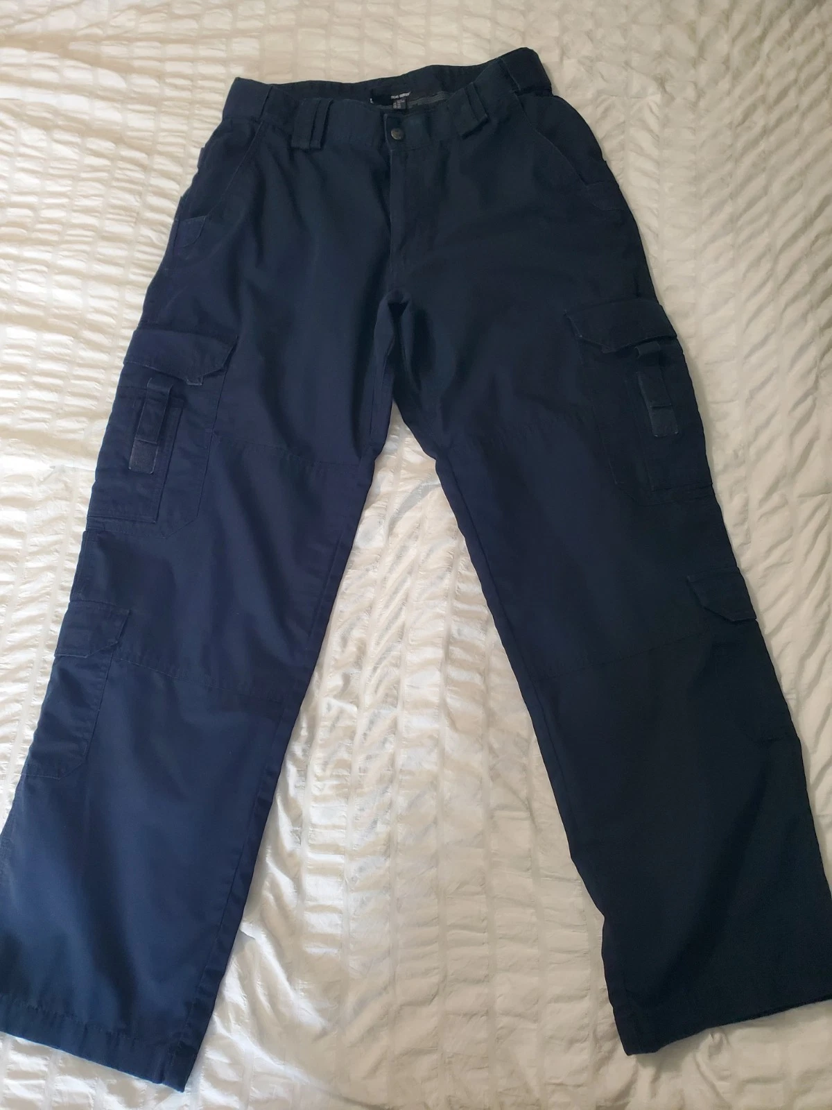 511 Tactical Series Pants Mens 34x32 Blue Cargo Straight Leg Utility Uniform