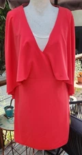 Halston heritage NWT poppy color Dress  Size 6
