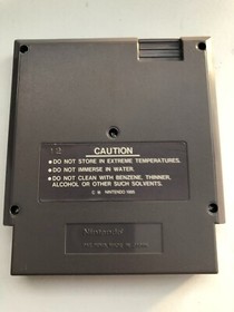 COMMANDO Vintage Nintendo 1986 NES Game Cartridge WITH SLEEVE! 🔥