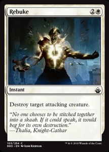 Rebuke x4 - Battlebond - NM-Mint, English - Battlebond