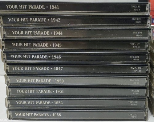 18 TIME LIFE CDs Lot: The Rock 'n' Roll Era & Your Hit Parade 40s-60s *TESTED! - Picture 2 of 13