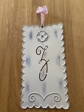 Pottery Barn Kids Ribbon Tin Letter "J"