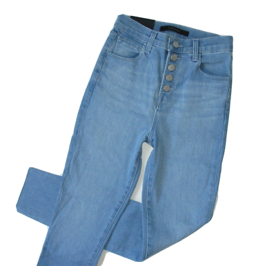 NWT J Brand Lillie High Rise Crop Skinny in Cloudy Eco Wash