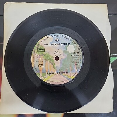 The Bellamy Brothers, Bound To Explode - 1977 - 7'' vinyl