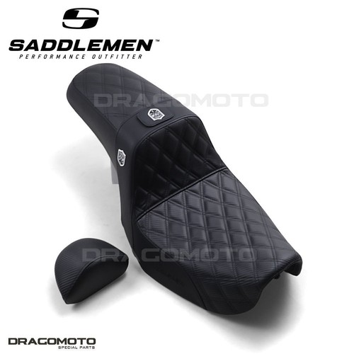 SELLA HARLEY DYNA / GLIDE SADDLEMEN Pro Series SDC Performance SC80604DBKRT - Picture 2 of 5