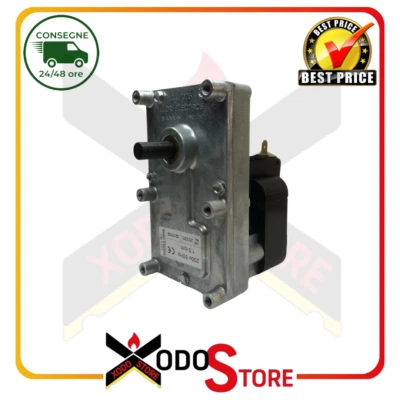 MULTIMARCA MOTORIDUTTORE MELLOR STUFA A PELLET FB1171, 1,5 RPM, ALBERO 9,5 MM RIF. 2002