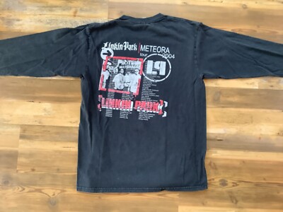 LINKIN PARK METEORA 2004ツアーTシャツ　ヴィンテージ RARE Linkin Park Meteora Tour 2004 Shirt - L - Etsy