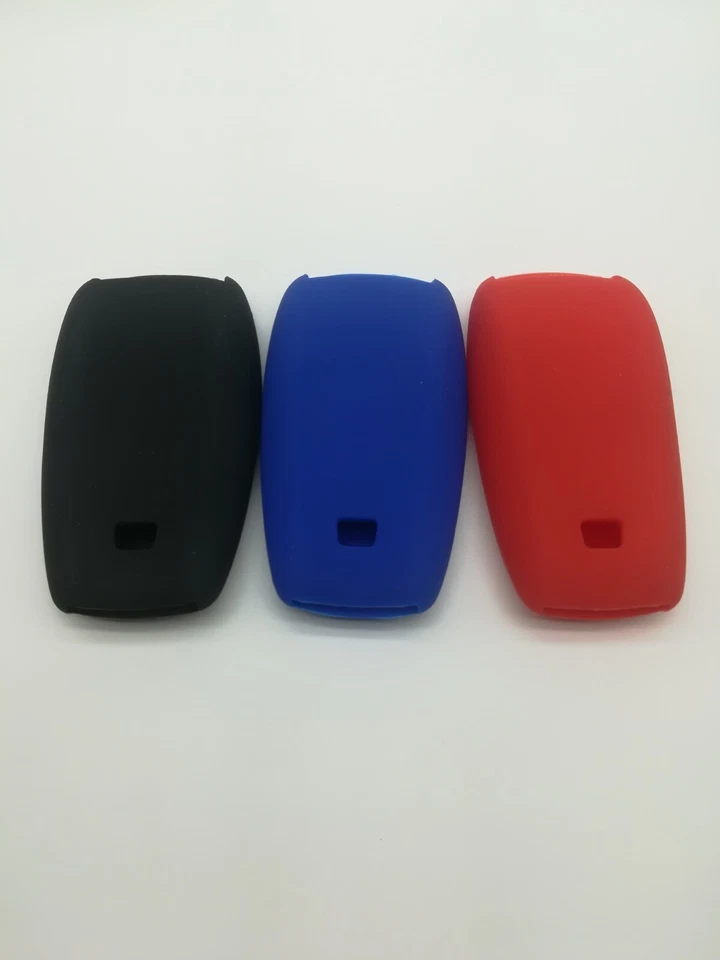 3*Silicone Fob Key Cover for 2017-2021 Mercedes-Benz A C E S CLA CLS GLA GLB GLC - Imagem 2 de 4