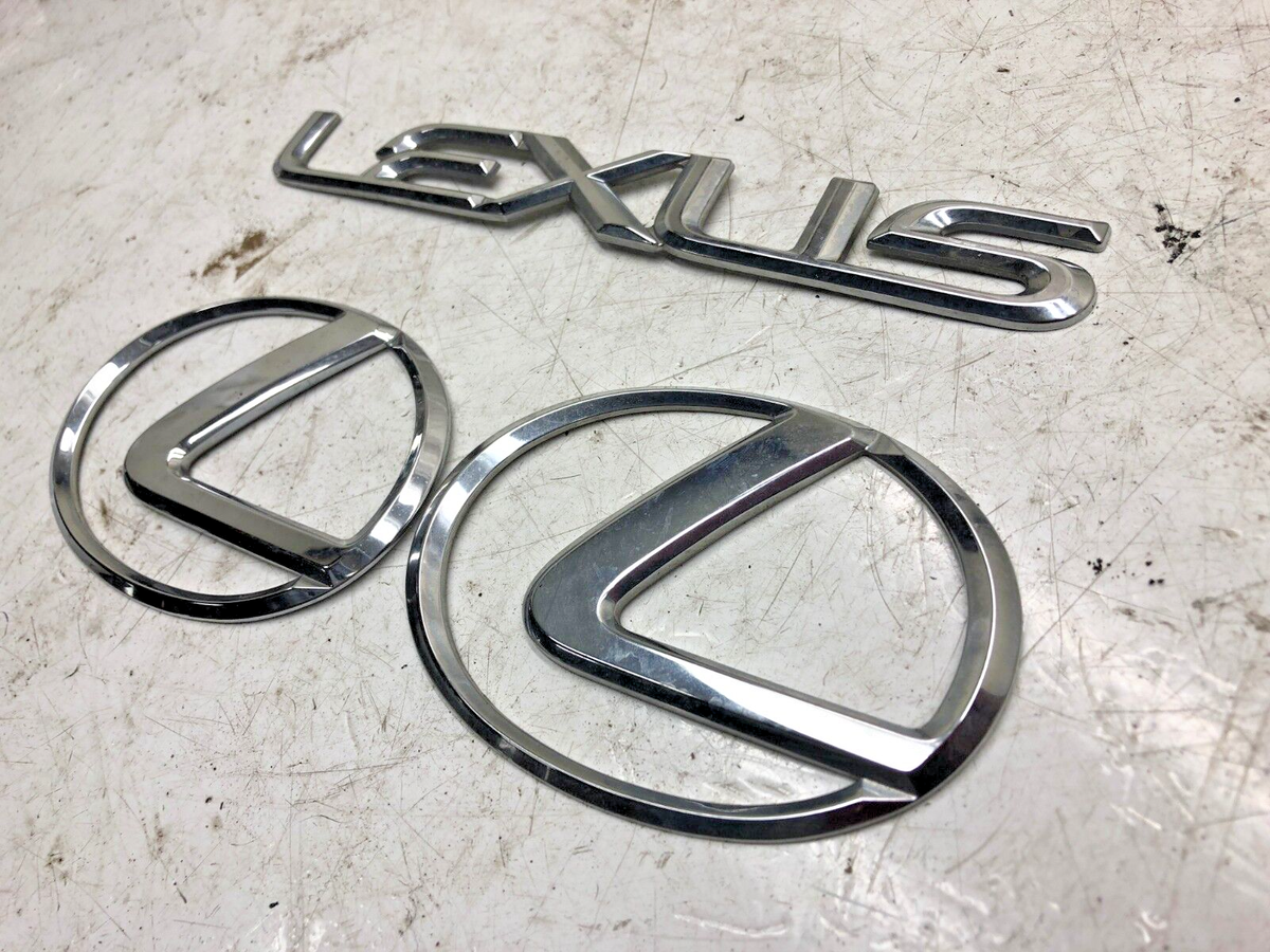 JDM TOYOTA CELSIOR TRUNK LEXUS EMBLEMS OEM | eBay