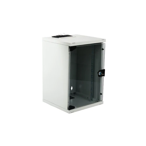 Netzwerkschrank Serverschrank 9HE 312x300x464mm (BxTxH) 10 Zoll montiert