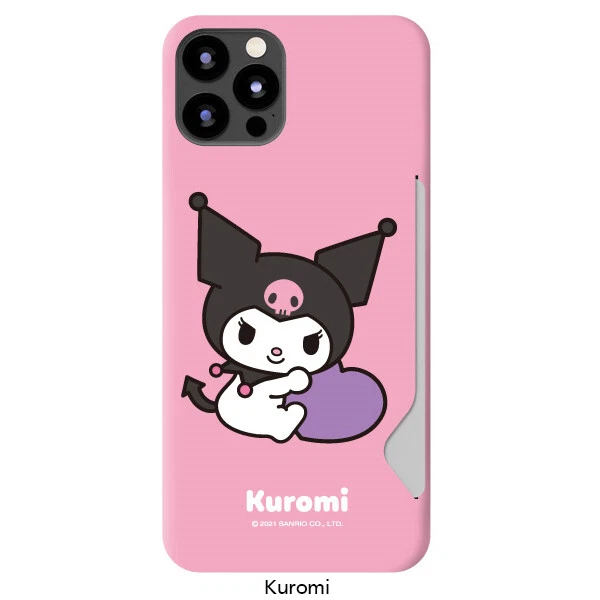 Kuromi Card Case Collection for iPhone 14 13 12 11 XS 7/8 SE Pro Max Plus - Image 4 of 4