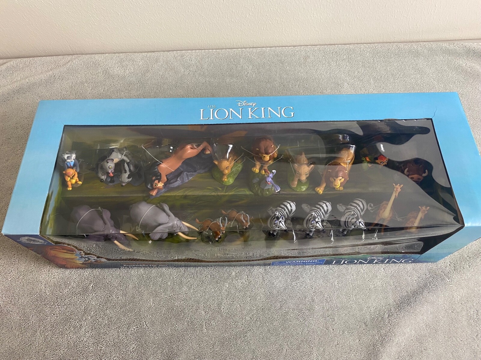 Disney Store The Lion King Mega Figurine Set (18 piece) Simba Timon