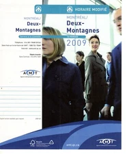 METROPOLITAN AGENCY OF TRANSPORTATION-MONTREAL TO DEUX-MONTAGNES TT-2009