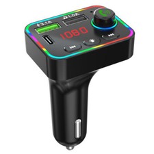 Car Bluetooth Player Quick Charger Hands Free Calling MP3 Music FM Transmitter