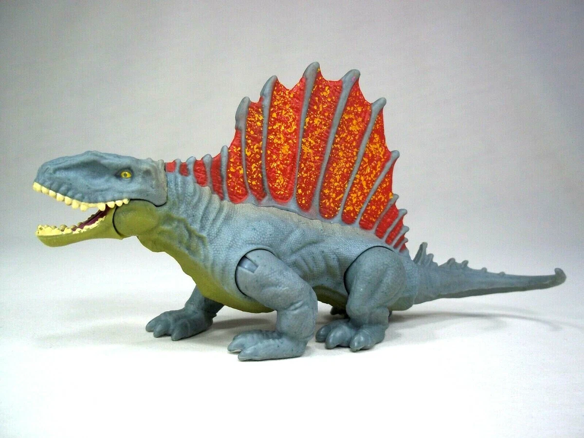 Rare Jurassic World Dino Rivals Dimetrodon Dinosaur Figure Jurassic Park Toy HTF