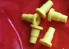 5pcs Beige buckle pointed mouth connector female buckle for MILTON ROY