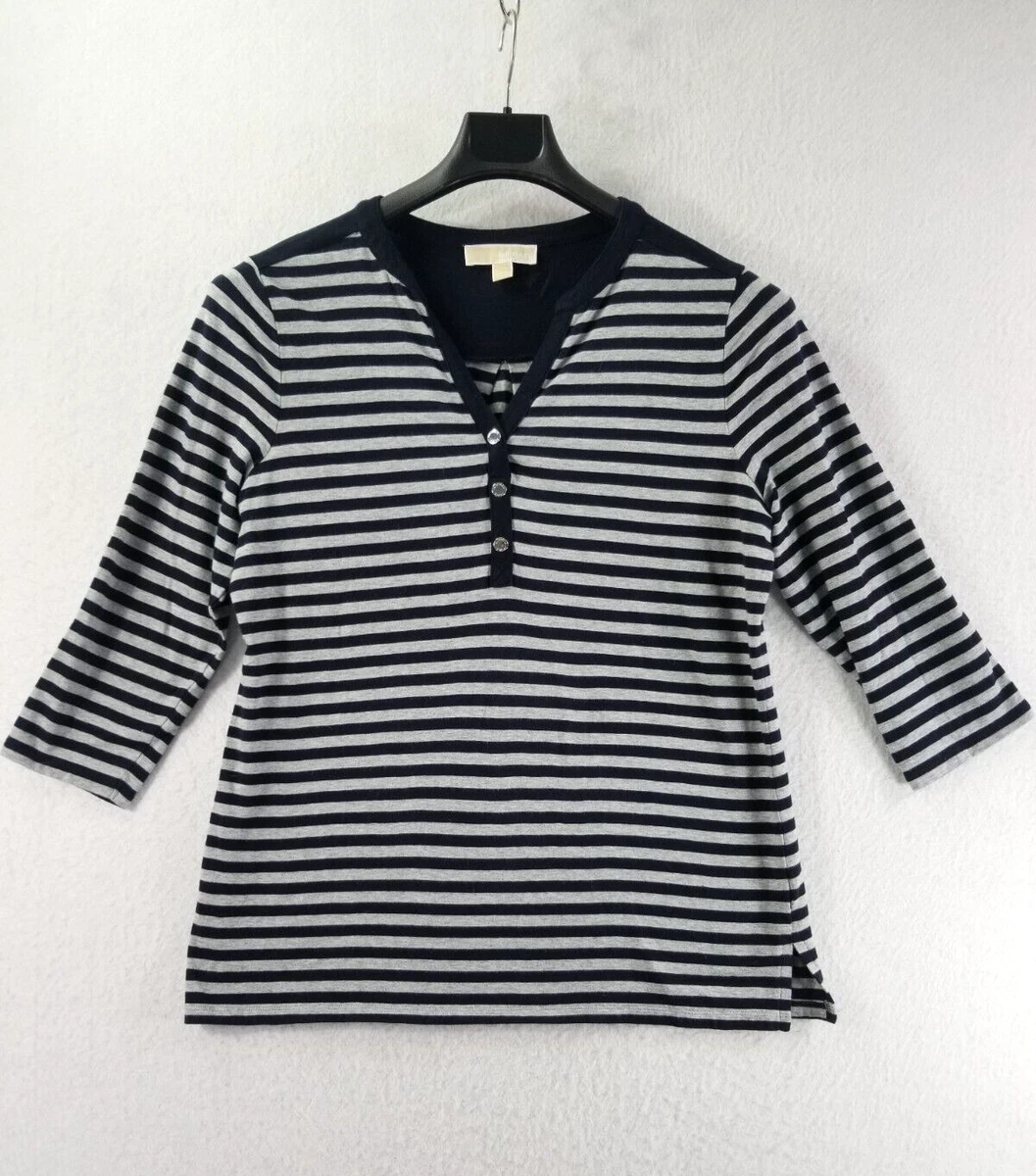Michael kors shirts womens cheap grey