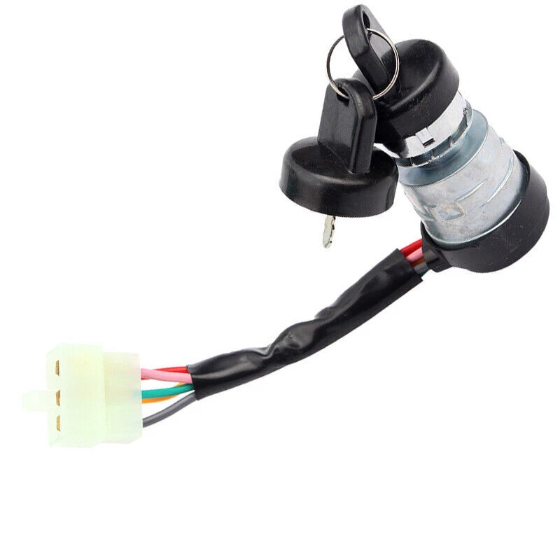 5Wires Ignition Key Switch Lock For 110/125/150cc Pit Quad Dirt Bike ATV Go Kart - Image 4 of 4
