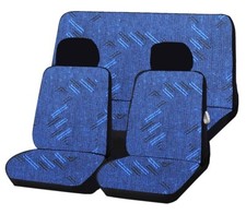 Coprisedili Vecchia Panda Fodere copri sedile set cotone blu colori foderin