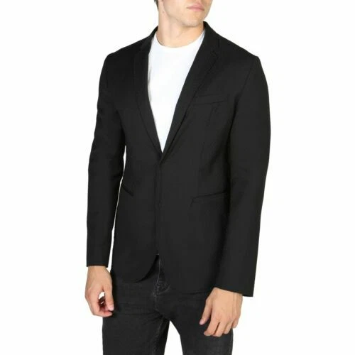 Manteaux, vestes et gilet noir Emporio Armani pour homme