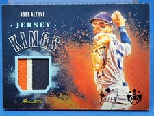 2020 DIAMOND JERSEY KINGS JERSEY RELIC JOSE ALTUVE ASTROS 3 color 13/19 rare