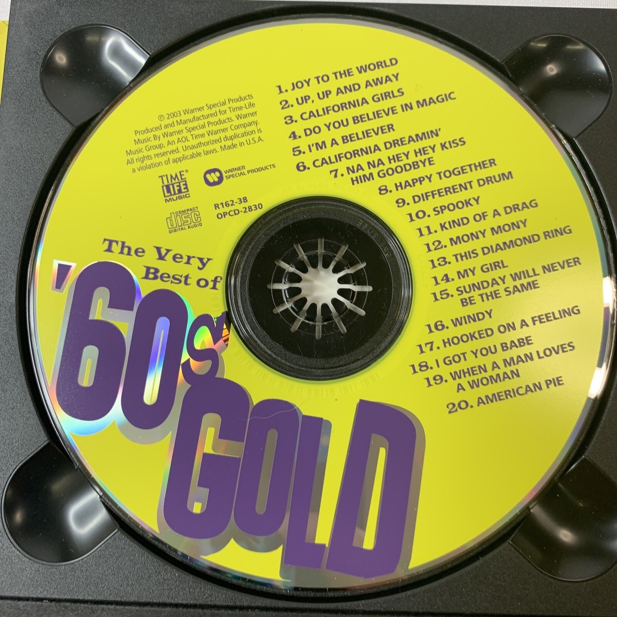 クラシック名曲大全集　24K ゴールドディスク　60枚　＋　未開封DVD4枚 Golden Years 1960s Lot CD By Various Artists Solid Gold and