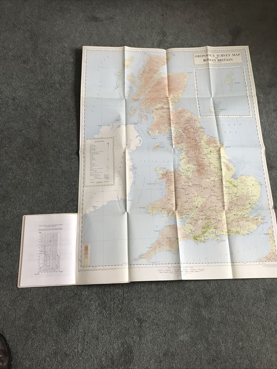 Map of Roman Britain by Ordnance Survey Scale: 16 Miles to 1 Map of Roman Britain by Ordnance Survey Scale: 16 Miles to 1