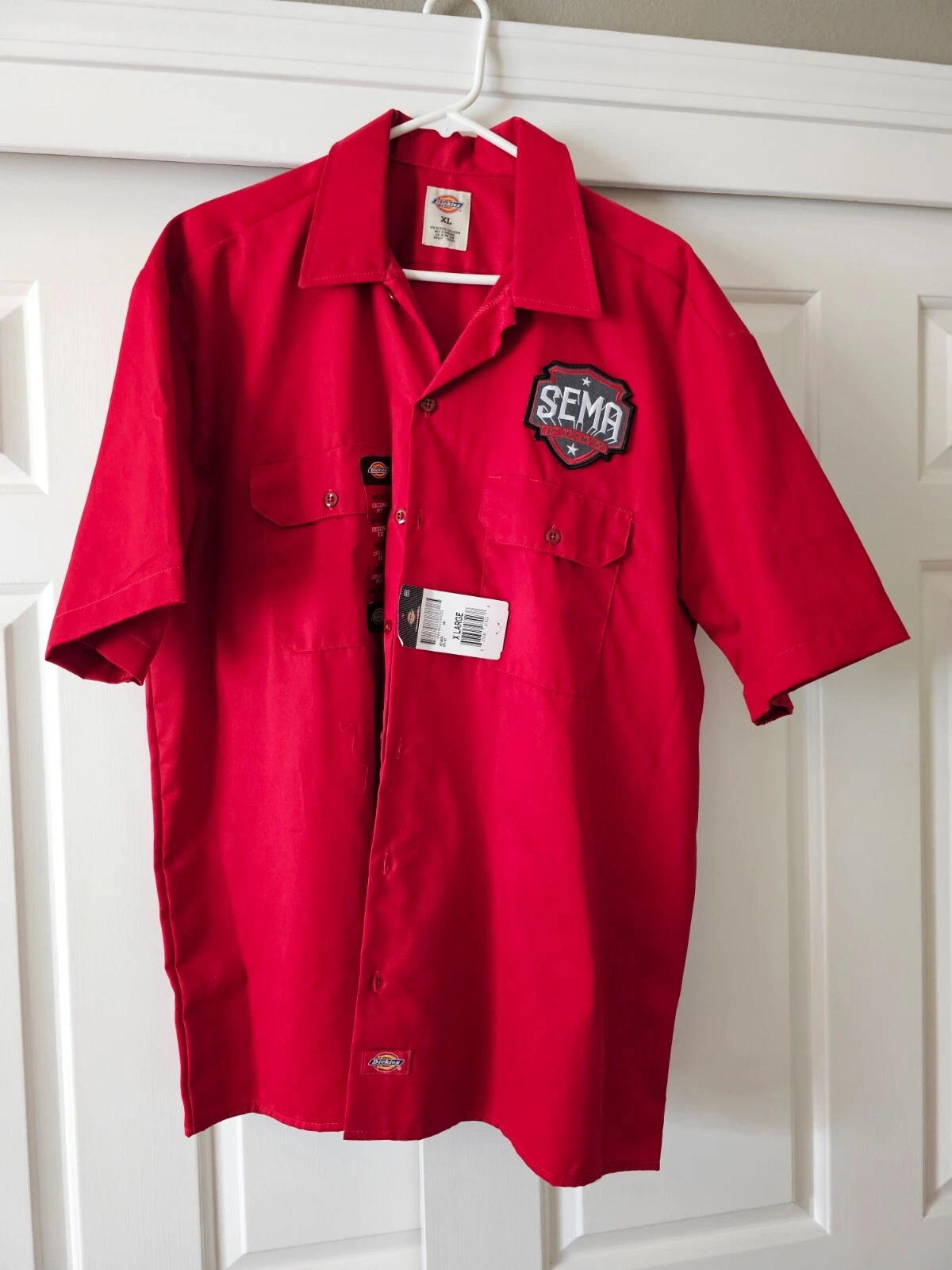 SEMA SHOW Dickies Short Sleeve Shirt MENS SIZE XL RED
Opens in a new window or tab