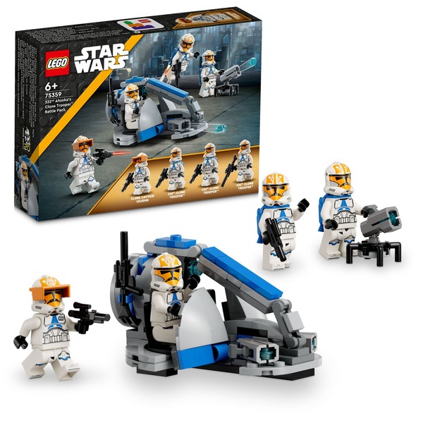 Lego Star Wars Ahsokas Clone Trooper Der 332. Kompanie – Battle Pack 75359-image