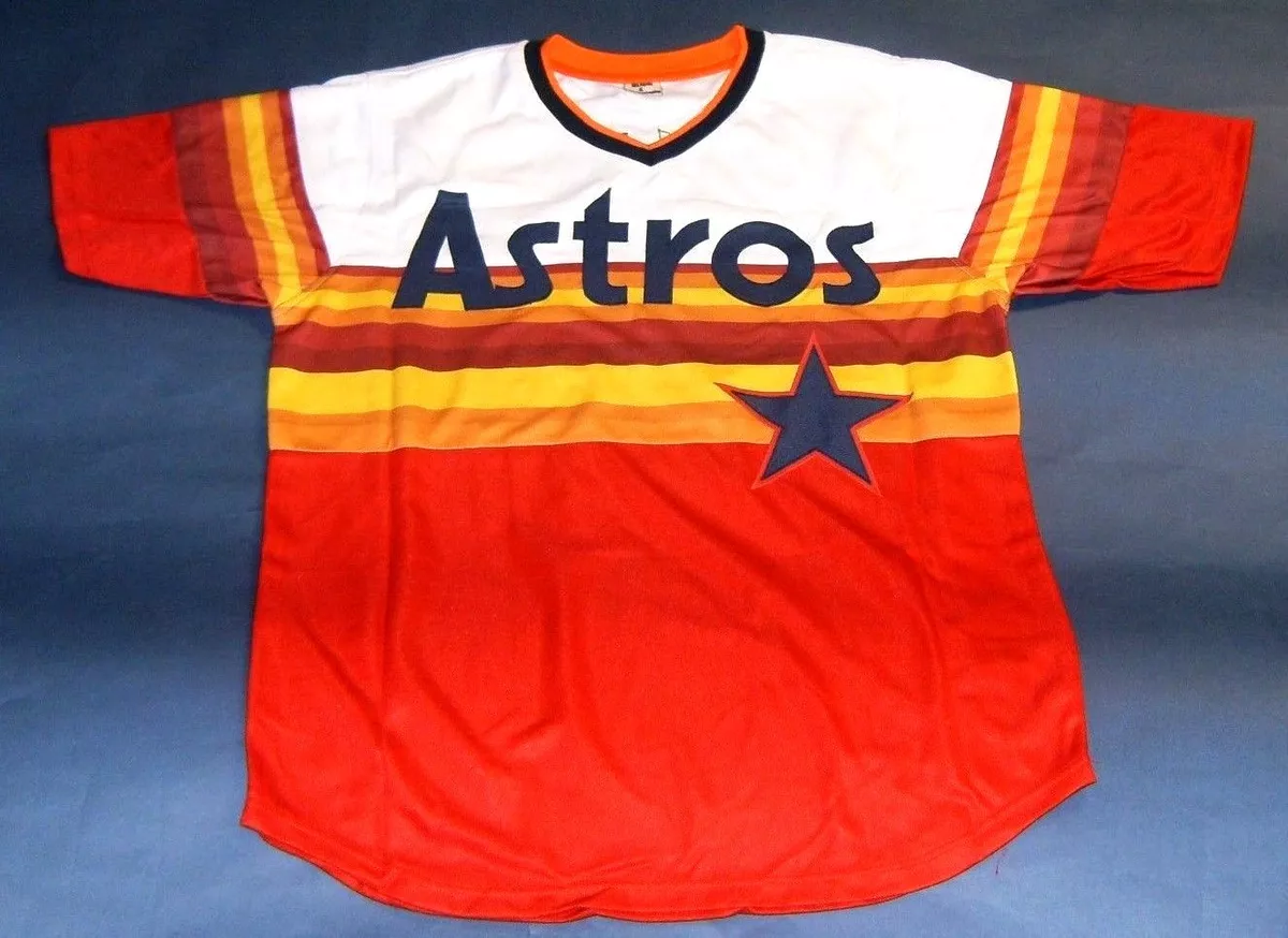 NOLAN RYAN CUSTOM HOUSTON ASTROS JERSEY