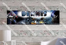 Personalized/Customized Transformers Movie #2 Name Poster Wall Decoration Banner