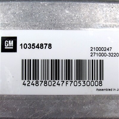 New OEM XLR 06-09 Cruise Control Vehicle Distance Sensor Module - 15906711 - Picture 3 of 3