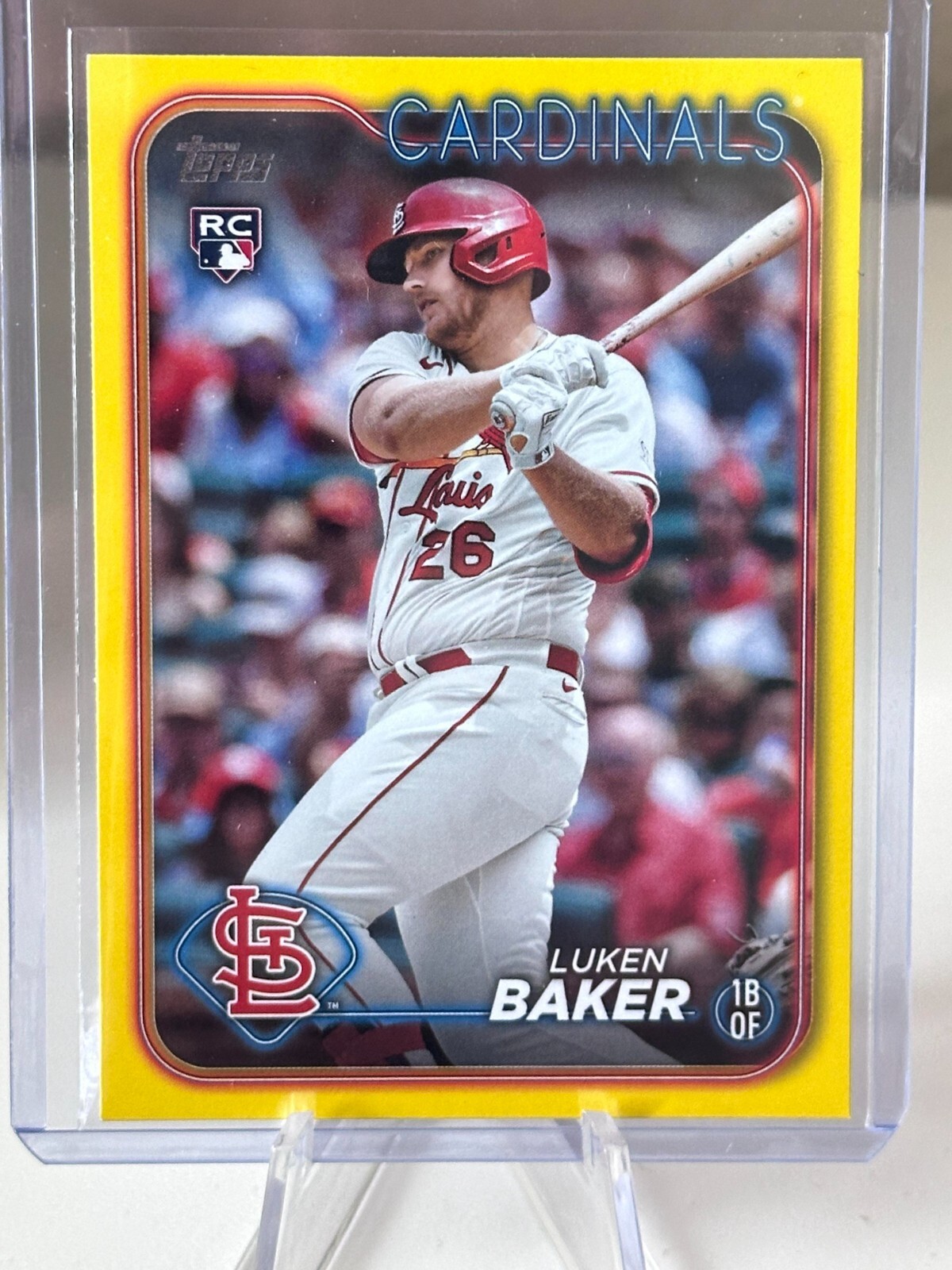 2024 Topps Series 1 Yellow Parallel Baseball CardsYOU