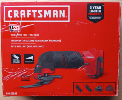 CRAFTSMAN V20 20-volt Max Cordless Variable speed Oscillating Multi-Tool 