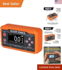 Precise Angle Finder with High-Contrast Display & Magnetic Base Attachment