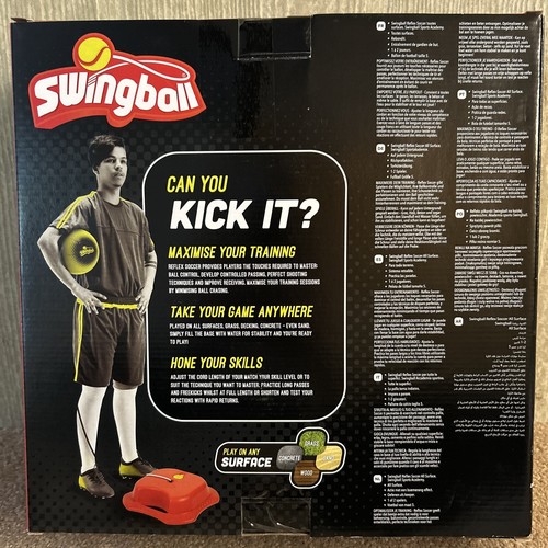 Mookie Soccer Swingball Reflex Training Aid tutte le superfici 1-2 giocatori misura 5 palloni - Foto 4 di 12