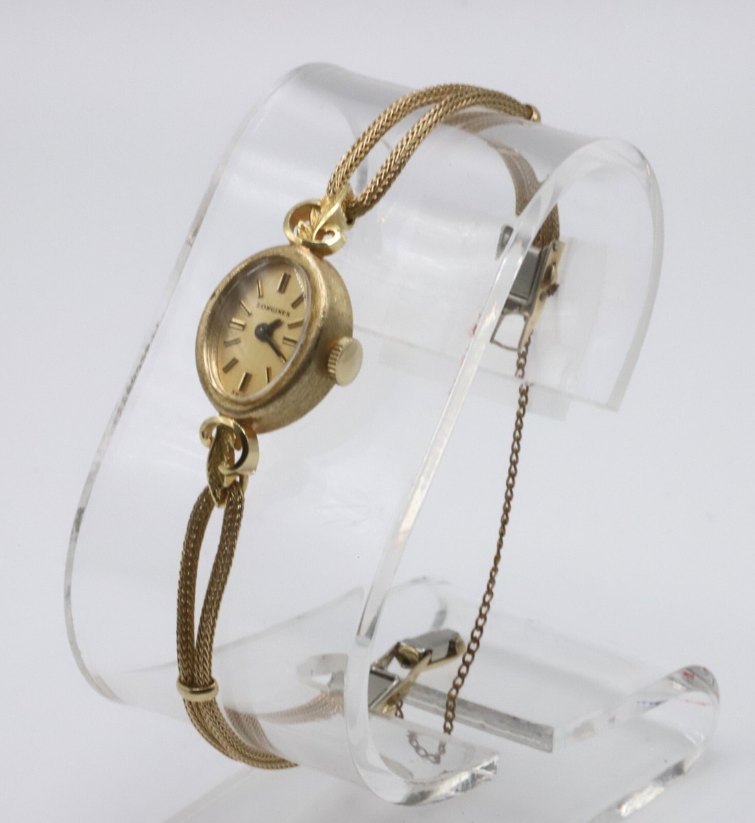 Woman's Vintage Longines 14k Yellow Gold Case Watch 17 Woman's Vintage Longines 14k Yellow Gold Case Watch 17