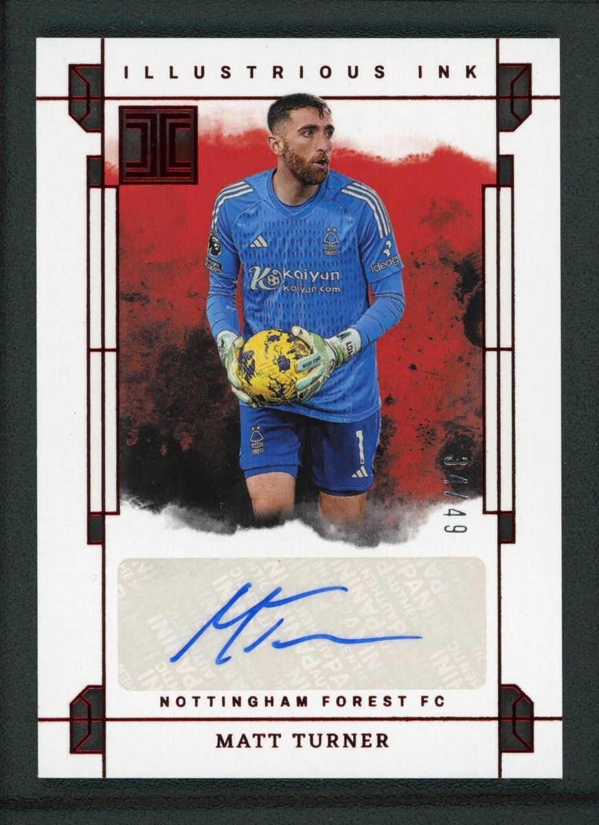2023-24 MATT TURNER 34/49 AUTO PANINI IMPECCABLE PREMIER