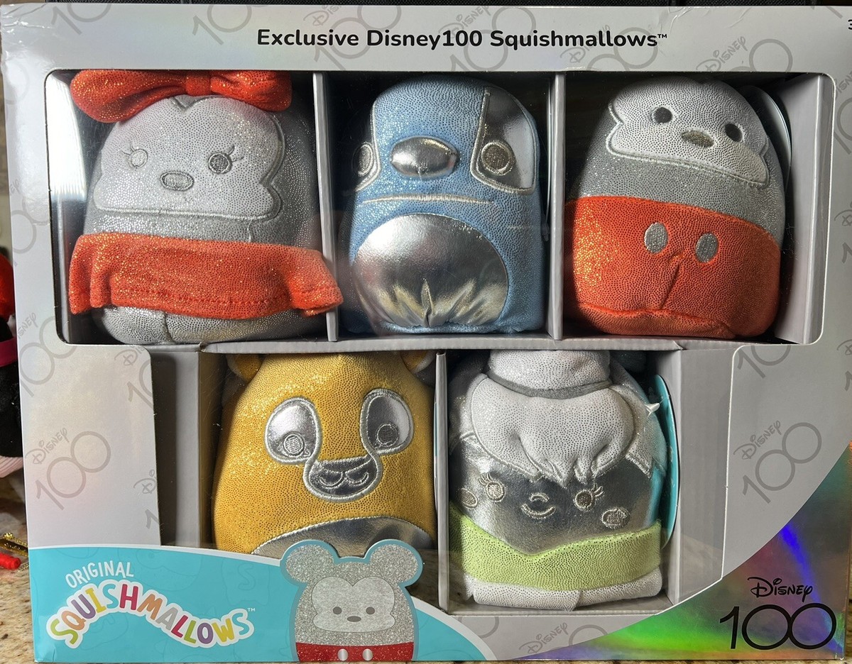 Disney 100 Celebration Squishmallows Collectible Box Set | eBay
