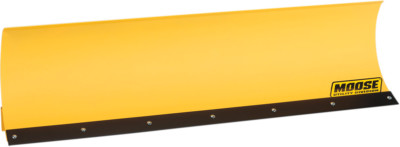 Moose Utility 60'' x 15'' Yellow UTV Plow Blade 53.5'' Path when Angled 4501-0754