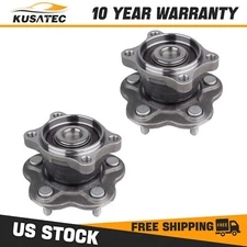 Pair Rear Wheel Bearing Hub Assembly For 2004 2005 - 2008 Nissan Quest Maxima
