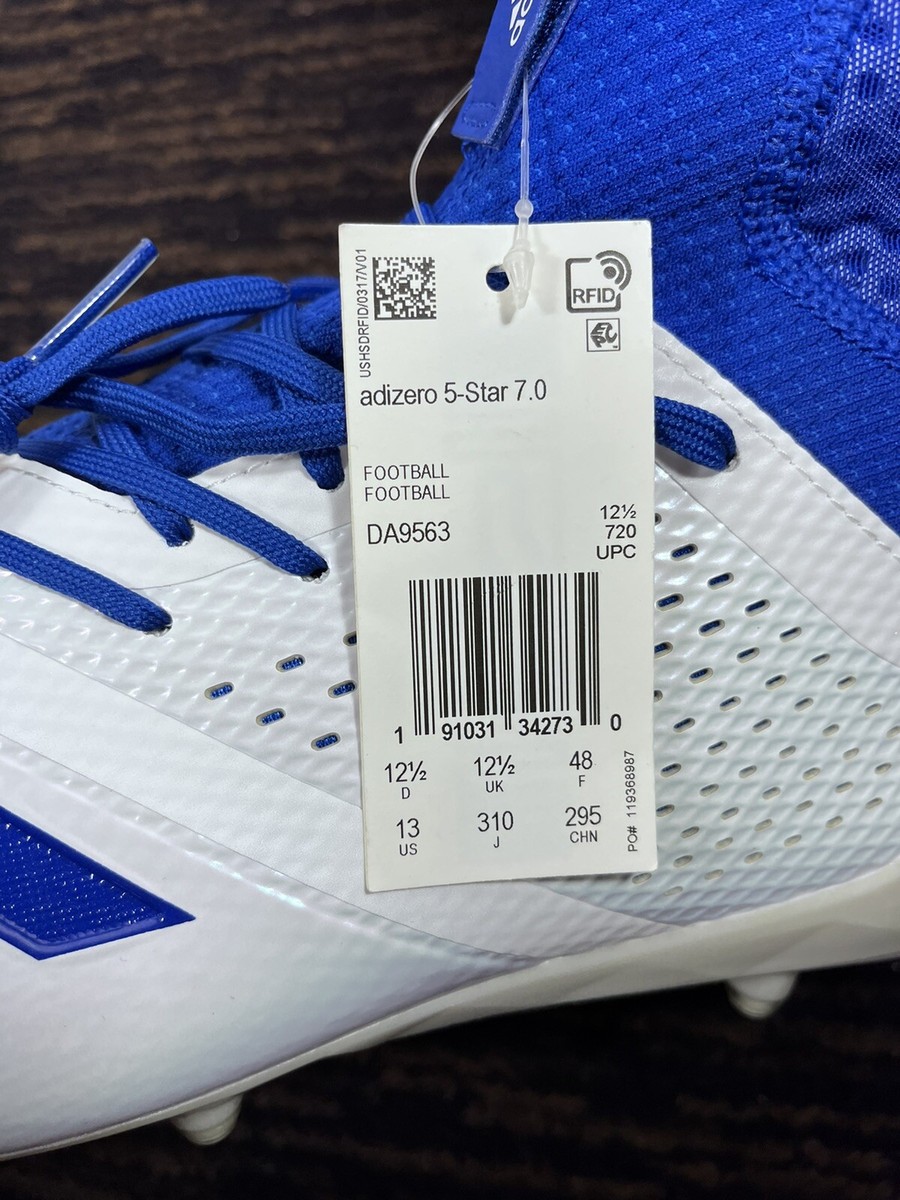 adidas - adidas“adizero5-STAR 6.0 white/blue 26.5 Adidas adizero 5 star 6.0 cleats clearance