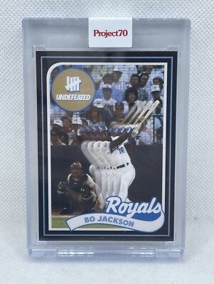 Topps Project70 Card 337 - Bo Jackson by UNDEFEATED Project 70 Royals