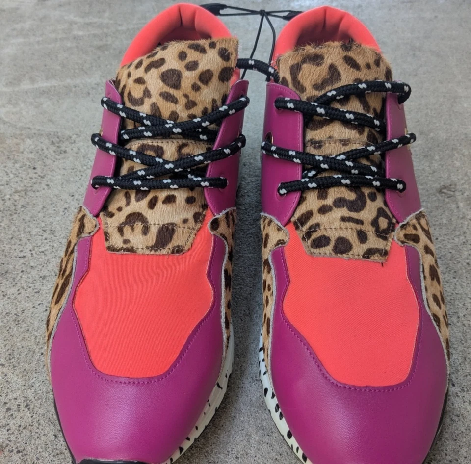 Steve Madden Cliff Bright Multicolored Lace-Up Sneakers - Image 2 of 4
