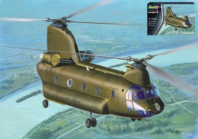 Revell CH-47D CHINOOK KIT 1:144