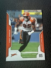 2008 Upper Deck Draft Edition Chad Johnson #124 Rookie Card Bengals. rookie card picture